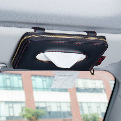 Whims™ Sun Visor Seat Back Hanging Car Interior Tissue Box Cover